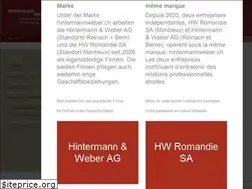Sites similar to hintermannweber.ch