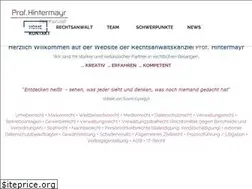 Sites similar to hintermayr.eu