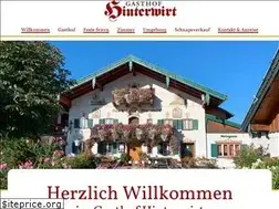 Sites similar to hinterwirt.de
