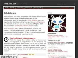 Sites similar to hintjens.com