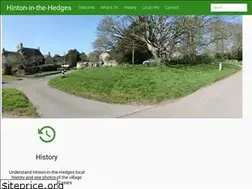 Sites similar to hinton-in-the-hedges.org