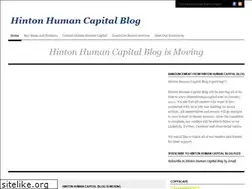Sites similar to hintonhumancapital.wordpress.com