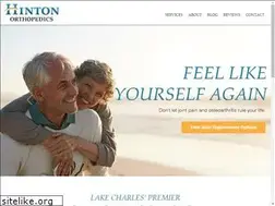 Sites similar to hintonorthopedics.com