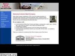 Sites similar to hintonsteel.com