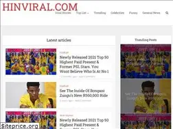 Sites similar to hinviral.com