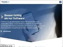 Sites similar to hinweis.de