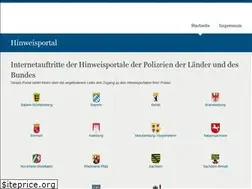 Sites similar to hinweisportal.de