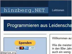 Sites similar to hinzberg.net