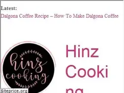 Sites similar to hinzcooking.com