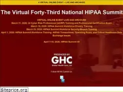 Sites similar to hipaasummit.com