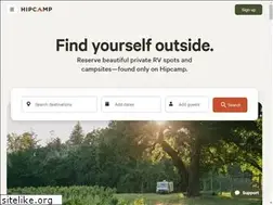 Sites similar to hipcamp.com