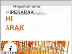 Sites similar to hiperarak.hu