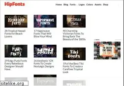 Sites similar to hipfonts.com