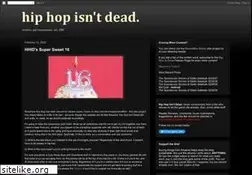 Sites similar to hiphopisntdead.blogspot.com