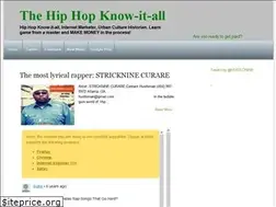 Sites similar to hiphopknowitall.blogspot.com