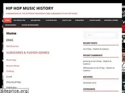 Sites similar to hiphopmusichistory.com