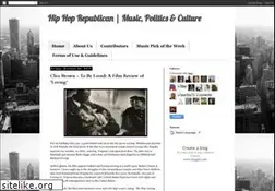 Sites similar to hiphoprepublican.blogspot.com