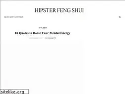 Sites similar to hipsterfengshui.com