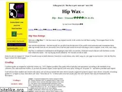 Sites similar to hipwax.com