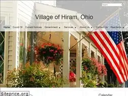 Sites similar to hiramvillage.org