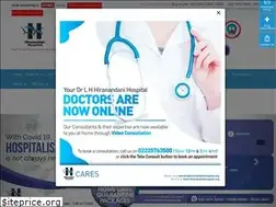 Sites similar to hiranandanihospital.org