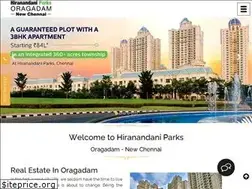 Sites similar to hiranandaniparks.com