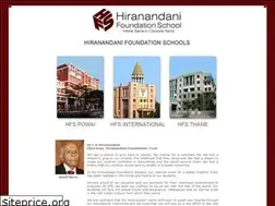 Sites similar to hiranandanischools.edu.in