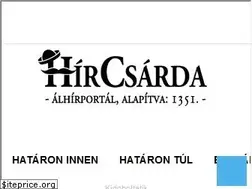 Sites similar to hircsarda.hu