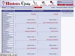 Sites similar to hirdetesujsag.com