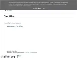 Sites similar to hire-1-car.blogspot.com