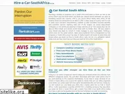 Sites similar to hire-a-car-southafrica.co.za