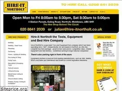 Sites similar to hire-itnortholt.co.uk