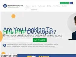 Sites similar to hire-php-developers.co.uk