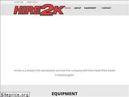 Sites similar to hire2k.ie