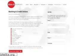 Sites similar to hire4banks.com