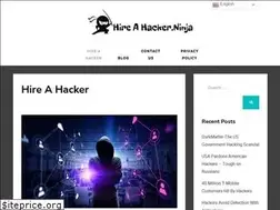 Sites similar to hireahacker.ninja
