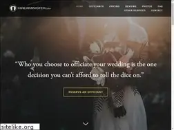 Sites similar to hireaminister.com