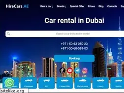 Sites similar to hirecars.ae