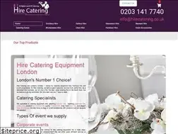 Sites similar to hirecatering.co.uk