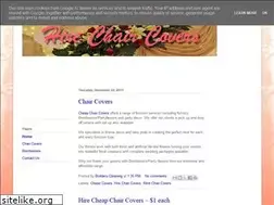 Sites similar to hirechaircovers.blogspot.com