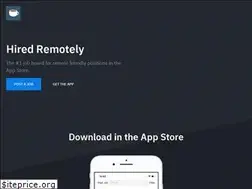 Sites similar to hiredremotely.com