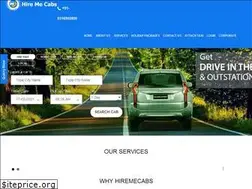 Sites similar to hiremecabs.com