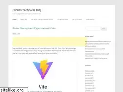 Sites similar to hirendave.tech