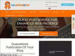 Sites similar to hireourbloggers.com