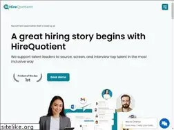 Sites similar to hirequotient.com