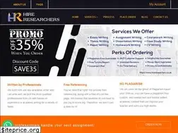 Sites similar to hireresearchers.co.uk