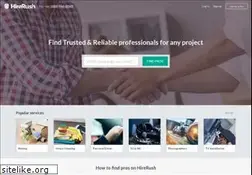 Sites similar to hirerush.com
