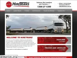 Sites similar to hiretrans.com.au