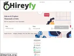Sites similar to hireyfy.com