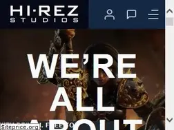 Sites similar to hirezstudios.com
